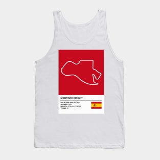 Montjuïc Circuit [info] Tank Top